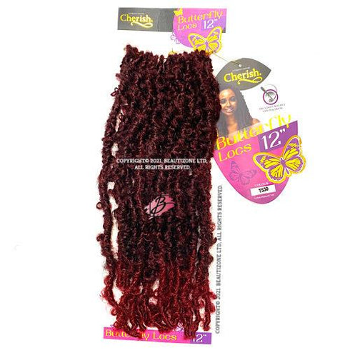 Cherish Bulk I Butterfly Locs l  Pre Looped l Crochet Hair l Faux Locs 12" - 18" Lengths